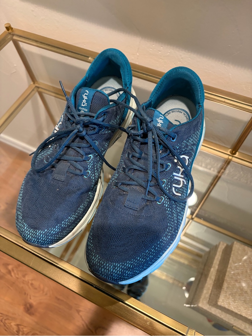 Women’s Ryka devotion X   Teal and  Athletic Sneakers